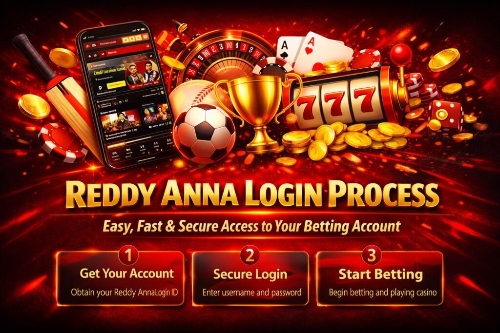 Reddy Anna Login Process