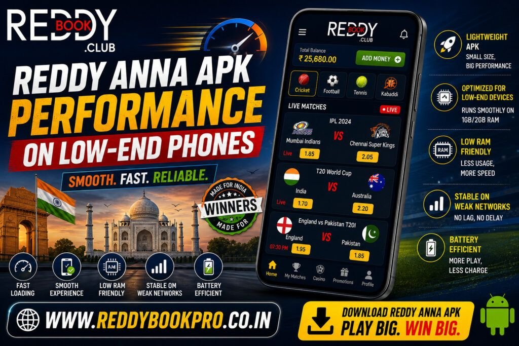 Reddy Anna APK Performance on Low-End Phones